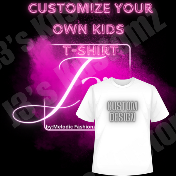 Customize Your T-Shirt Kids